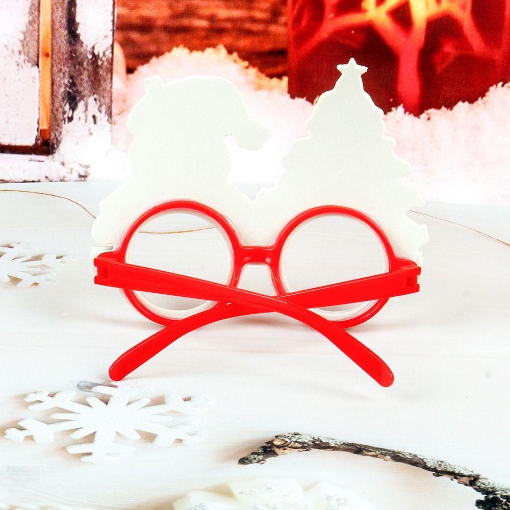 Santa Claus Christmas Eye Frame Xmas Tree Party Prop Happy New Year Christmas Glasses  Kids