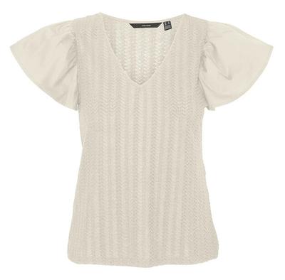 Vero Moda Naja Κοντή μπλούζα με μανίκια