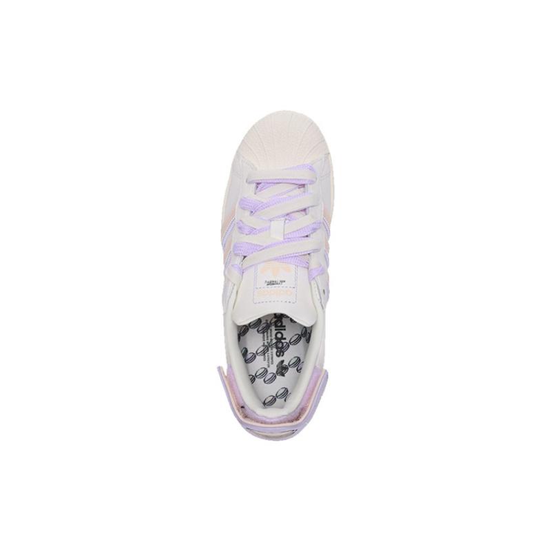 Adidas Originals Superstar 'White Purple Pink' Women's Sneakers H03727