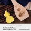 Wooden Mooncake & Pastry Mold - Solid Wood Baking Tool for Biscuits, Qingtuan, Mung Bean Cake, and Pasta.