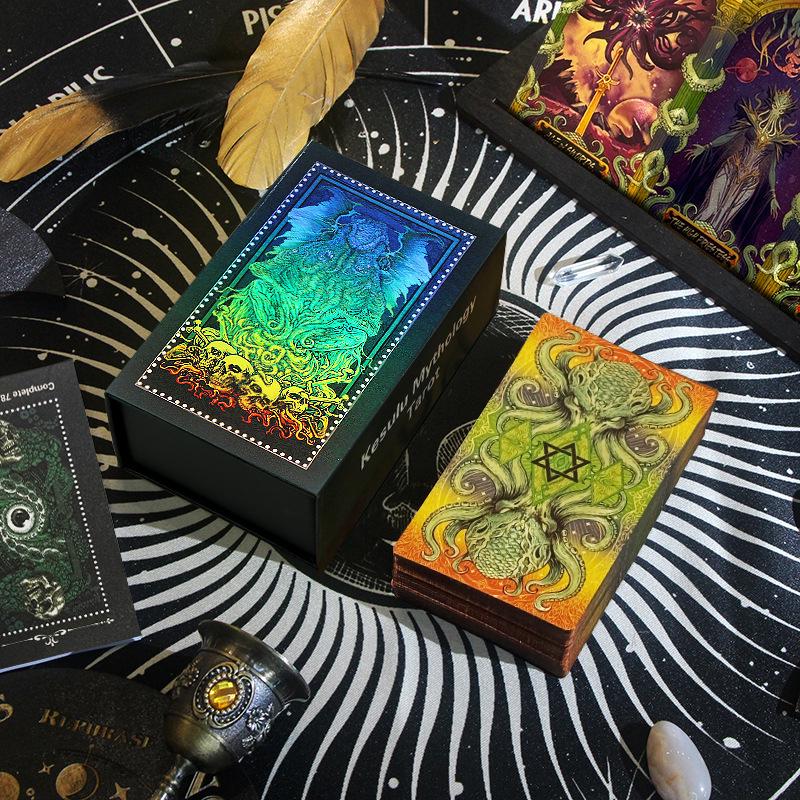 Witekin Gold Foil Tarot Cards: Complete Set for Beginners with Analysis