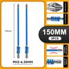 2Pcs 65/70/90/150Mm Anti-Slip Magnetic Phillips Bit With Spring Magnetic Screwdriver Bits Ph2 Driver Screw 1/4'' Hex Shank Drill