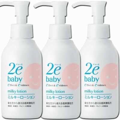 Shiseido Due Baby Milky Lotion for Sensitive Face and 150ml X 3 Pieces [3 Pieces] (emulsion Skin, Body)