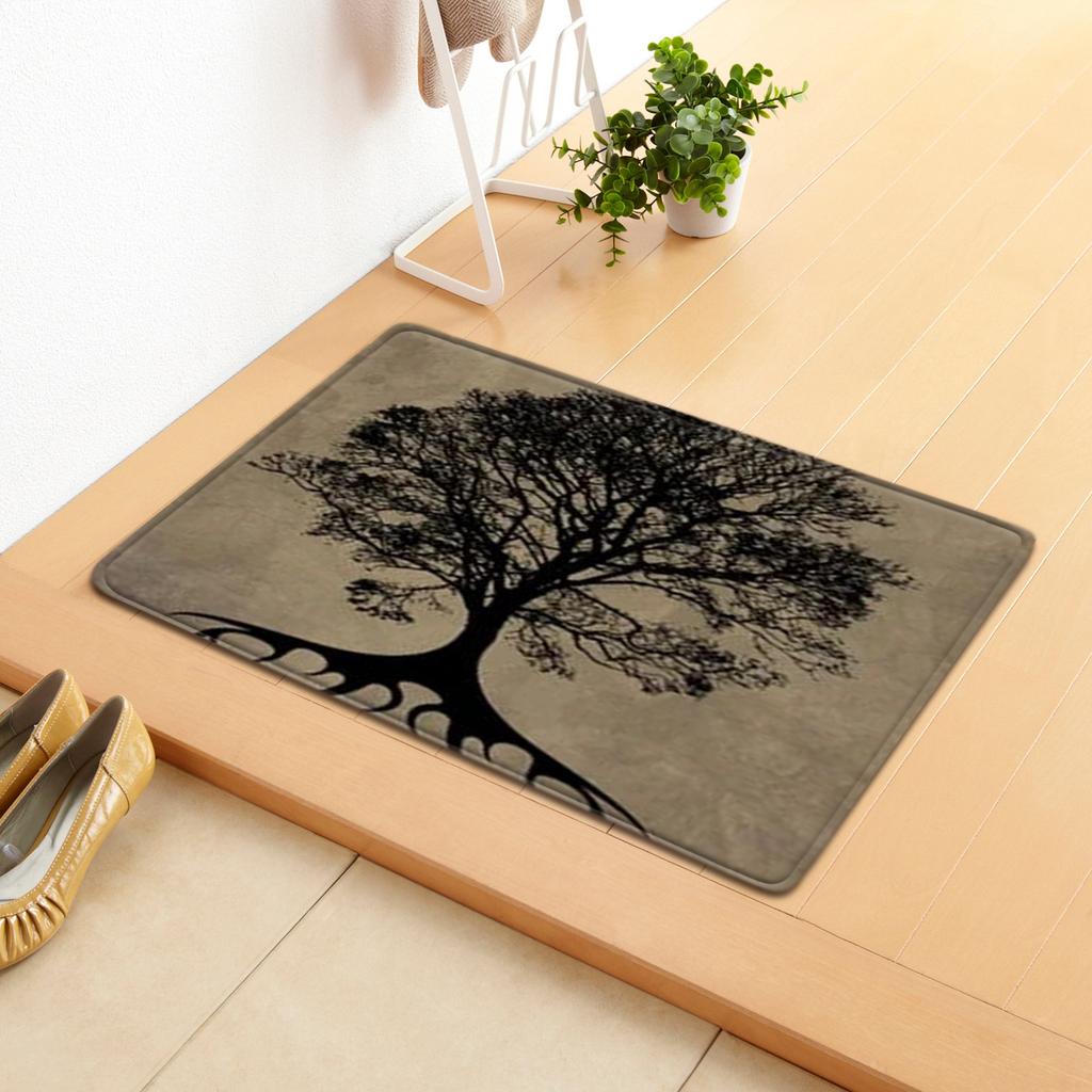 Creative Home Door Mat Water Absorbent Non-Slip Mat Living Room Kitchen Floor Mat Bedroom Carpet