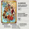 Final Fantasy Tactic Sign Video Game Poster Metal Signs Vintage Decoration Custom Metal Tin Signs for Wall Art Decoration Bar