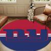 New York Giants Logo Round Mat, Anti-slip Circle Carpet Chair Rug For livingroom,Bedroom, Doormat Home Decor Gift Christmas Gifts