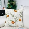 Floral Pillow Cover 18" X 18" Flower Throw Pillow Case Zippered Rustic Pillow Cover for Living Room Sofa Couch Bedroom Decoration
