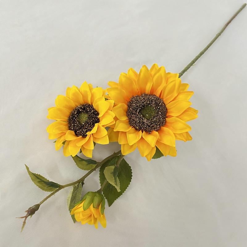 Sunflower Artificial Flower Bundle For Wedding Shoots And Wall Decor In Modern Homes