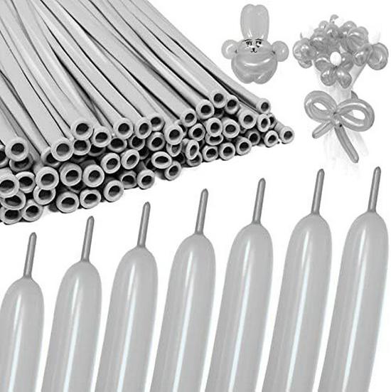 260 Pack of Thickened Long Magic Balloons for Modeling, Weaving, Birthday Decorations, and Ground Promotions