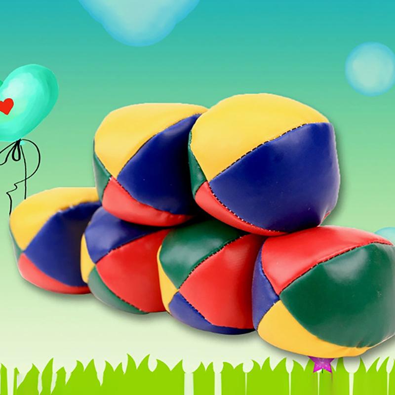 3Pcs Juggling Balls For Beginners Toys And Games Soft Juggling Balls For Beginners Mini Juggling Ball Set Random Color