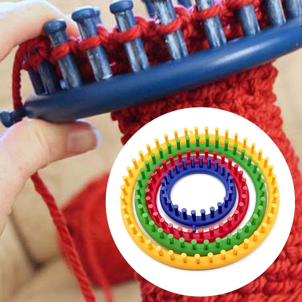 Weaver Weaving Scarf Sweater Hat Shawl DIY Stitching Knitting Machine