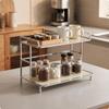 Desktop Storage Rack Multipurpose 2-Tier Countertop Organizer Non-Slip