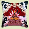 Hot Cartoon Anime Cool NNARUTOS Pillow Covers Cartoon Sofa Decorative Home Doublesided Printing Short Plush Cute Cushion Cover