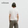 EditionE+ 2026 Spring Short Sleeve Cotton Cashmere Sweater