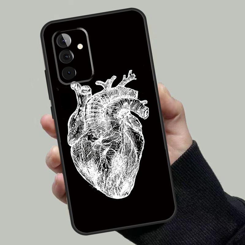 Human Heart Anatomy Case For Samsung Galaxy A53 A33 A23 A13 A52 A32 A22 A12 A51 A71 A14 A24 A34 A54 A52S Coque
