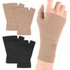 1 Pair Compression Wrist and Thumb Support Brace Adjustable Sleeve for Carpal Tunnel, Tenosynovitis, and Arthritis Relief