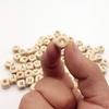 100pcs/lot Number Jewelry Making Square Alphabet Letter Wooden Bead Beads
