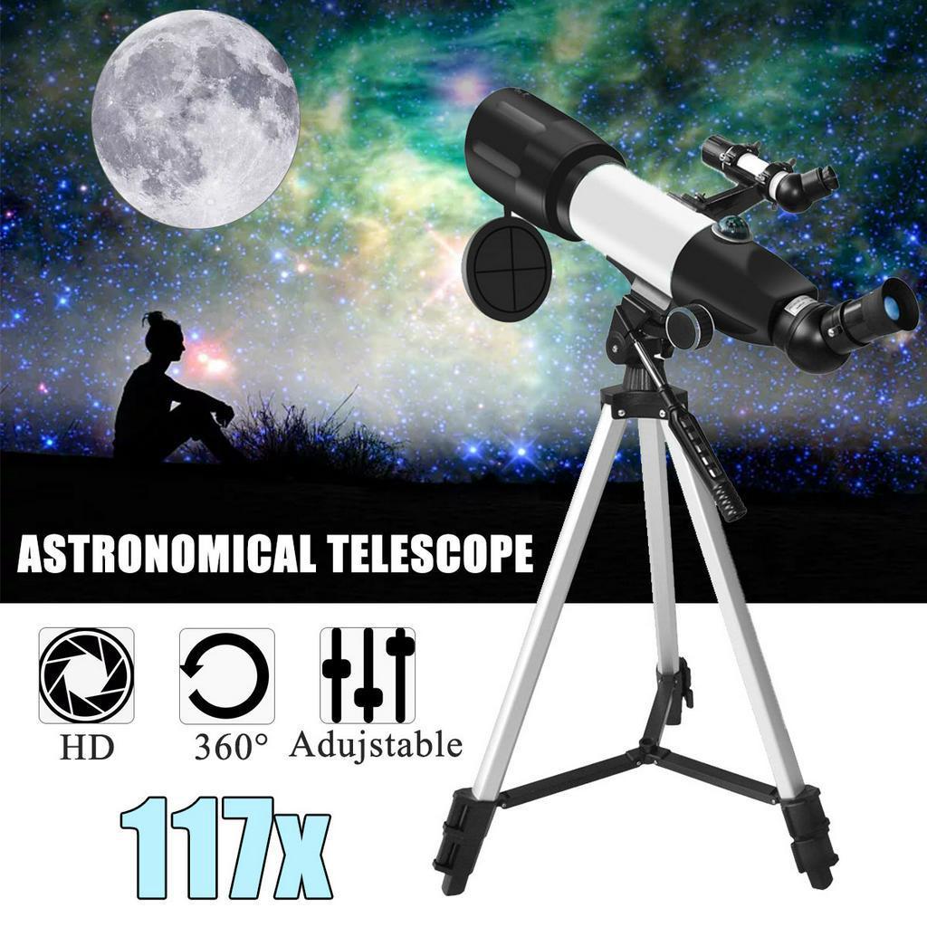 HOT Professional HD Zooming Outdoor Max 117X Refractive Space Astronomical Telescope Monocular with Tripod for Adults Kids Gifts New