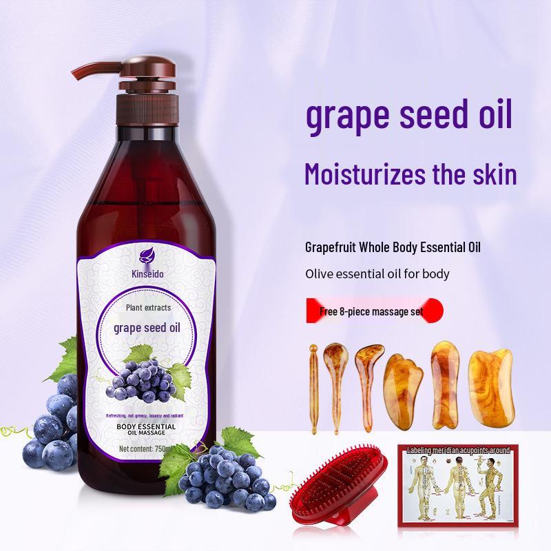 Rožių ir alyvuogių masažinis eterinis aliejus - 750 ml Naudojimui meridianų grožio salone, praturtintas senu imbieru