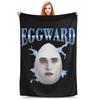 Coperte Morbide Eggward Cullen Coperte Personalizzate Edward Cullen per Divano Biancheria da Letto Soggiorno 150*125cm Copriletto,