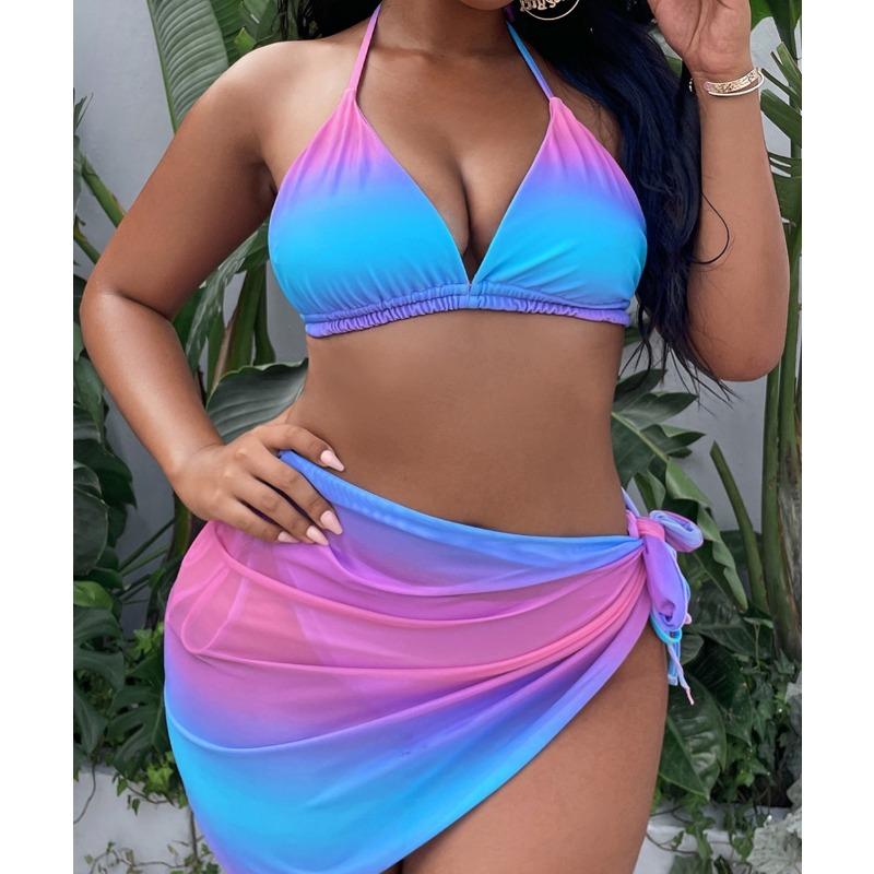 

Новый европейский и американский купальник Plus Bikini Fat MM Plus Size Bikini 0XL