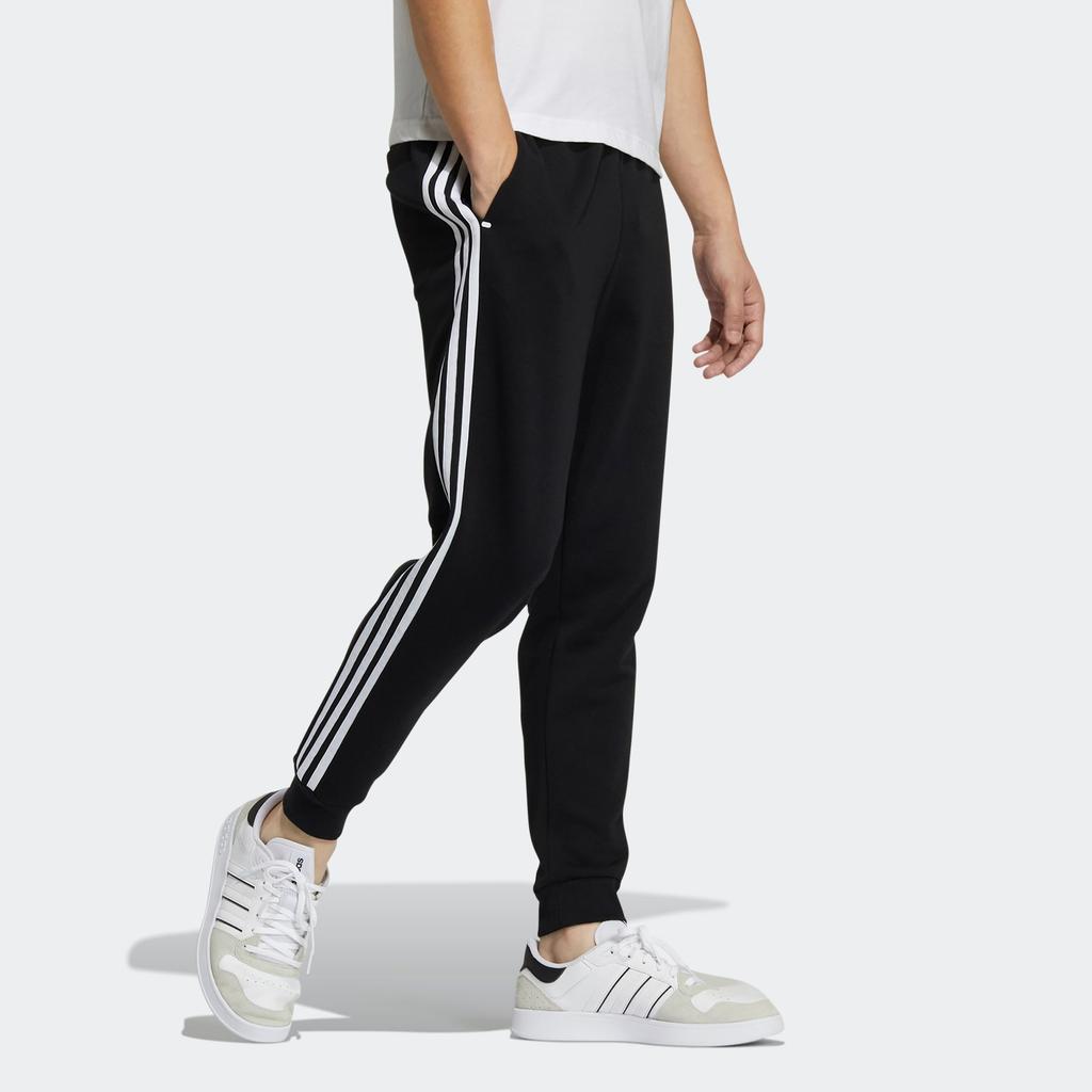 Adidas Neo 3-Stripes Cuffed Sweatpants Men Bottoms Black GP4916