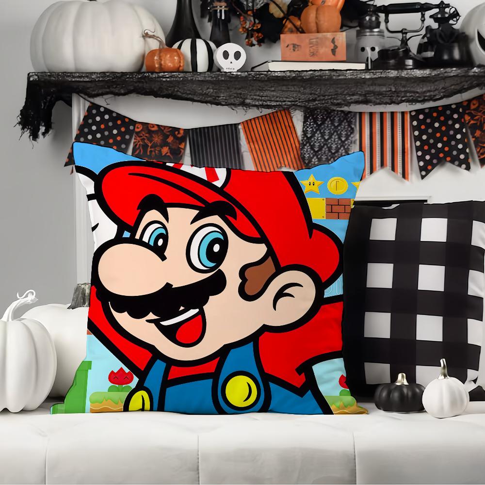 Cartoon Cute M-Ma R-Rio Pillow Case Office Cushions Suitable For Sofa Car Bedroom Decorative Cushion Cover
