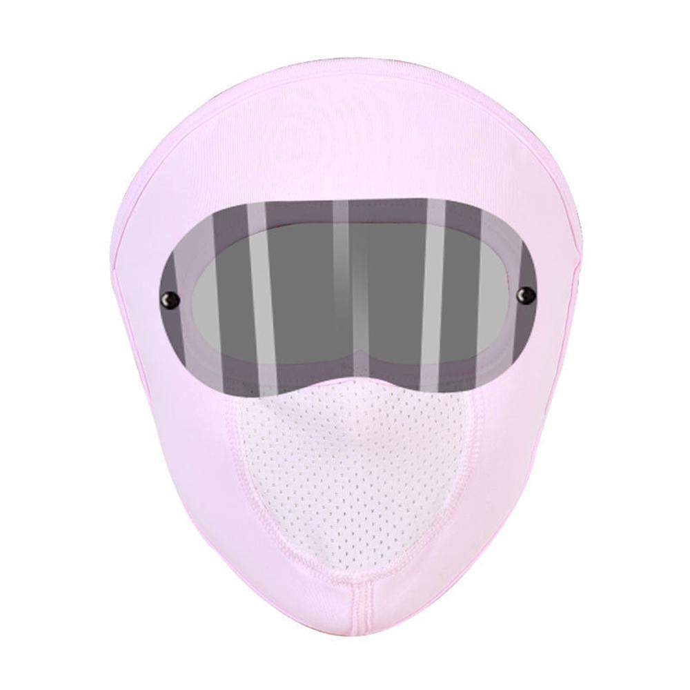 Durable Dustproof Sumer Anti-sunburn Cycling Eye Protection Face Mask with Goggles Mouse Masks