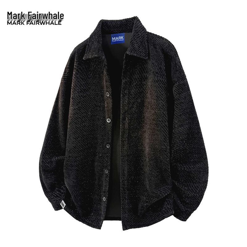 Mark Fairwhale Men s Thickened Lapel Jacket 4XL