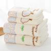Four Seasons Thickened Polyester/Nylon Hair Drying Towel Set with Appliqué Embroidery