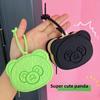 Bag Organizer Cartoon Panda Coin Bag Sandwich Biscuits Headphone Protector  Jewelry