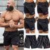 Mens Running Sports Bodybuilding Summer Shorts Workout Fitness Gym Short Pants