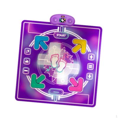 Musical Dance Game Mat Dancing Music Pad Parent Child Interactive Challenge Mixer Rhythm