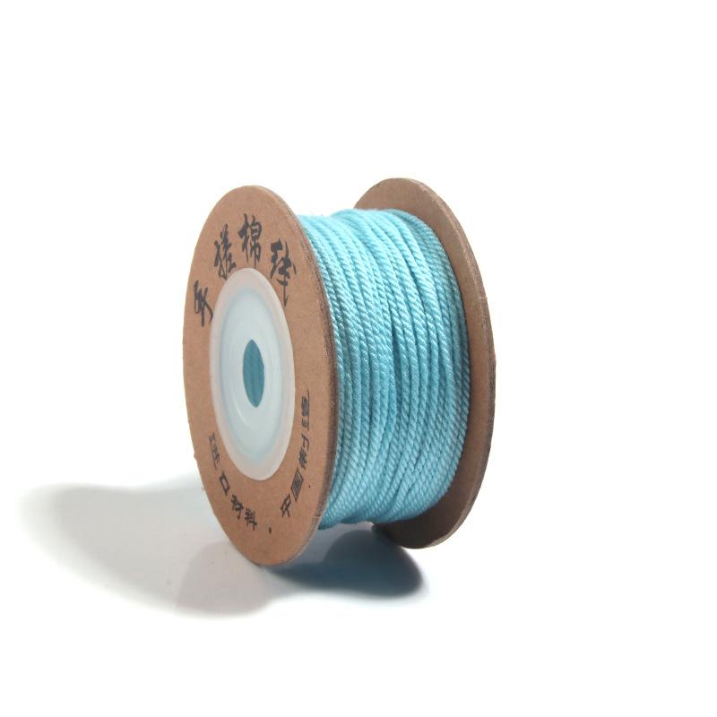 Tibetan Hand-Rubbed Cotton Thread Wenwan Buddha Bead Cotton Rope Hand Rope Braided Rope, Handmade Diy Material Bracelet Braided Rope Accessories