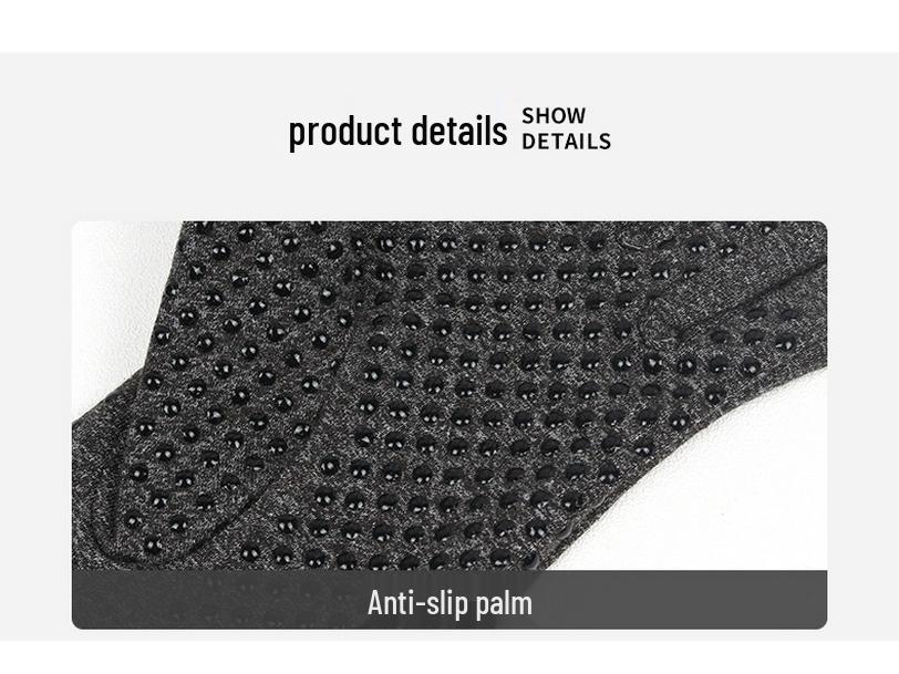 Silicone Dot Half-Finger Gloves for Cycling & Joint Care
