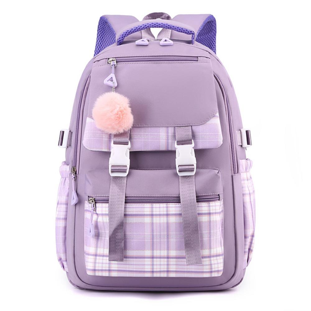 Harajuku Student Backpack Nylon Korean Style School Bag Casual Shoulders Bag  Girls