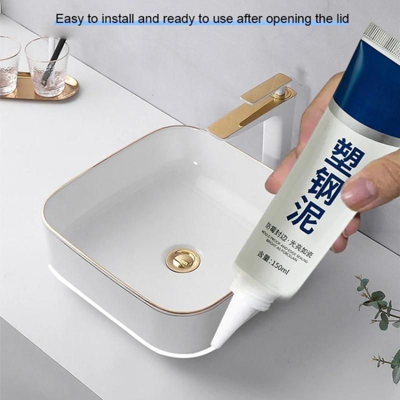 Multifunctional Leak-Proof Sealant Paste Household Tile Adhesive Waterproof Bathroom Sealant Glue Anti-mold Caulking Adhesive