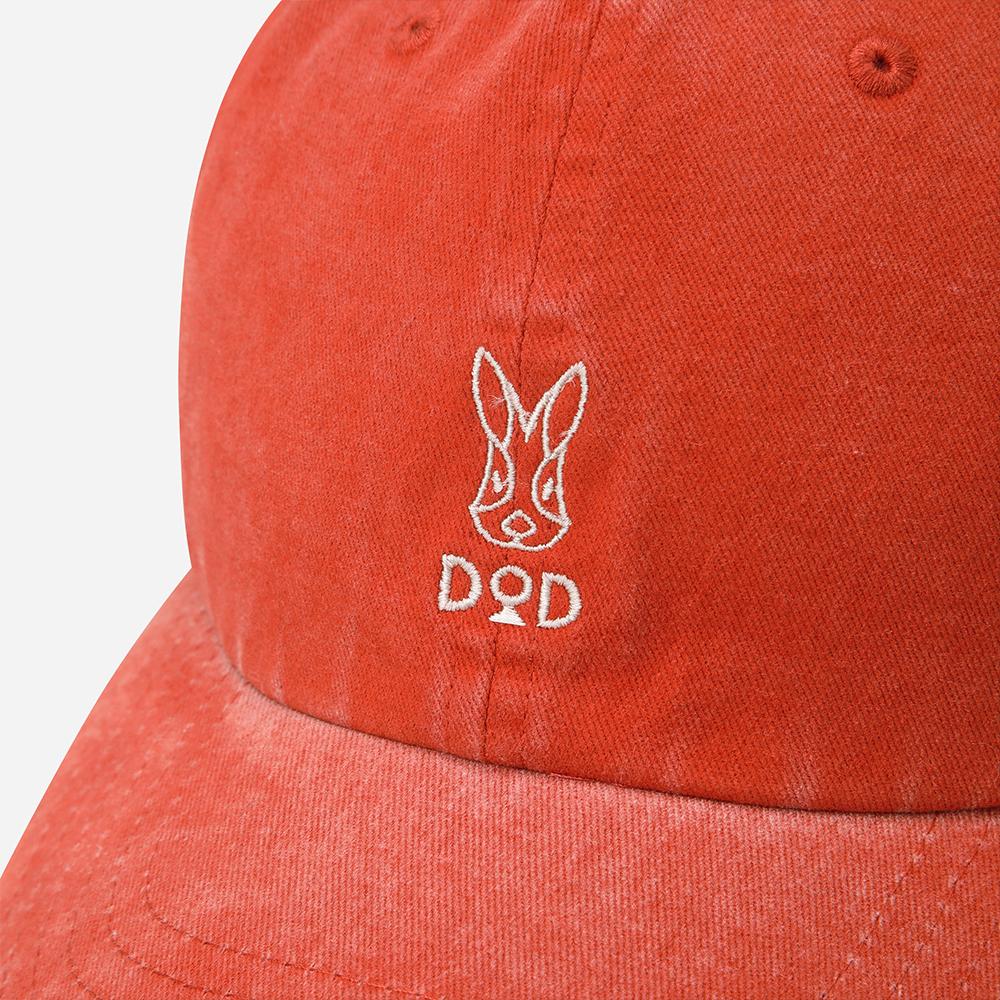 DOD Cotton Washed Ball Cap (D.Orange)