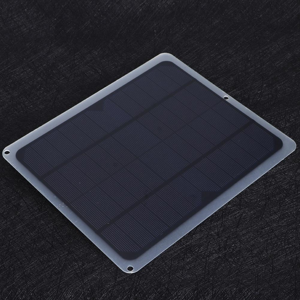 10W Monocrystalline Silicon Solar Panel Battery Panel Photovoltaic Panels for USB Small Fan