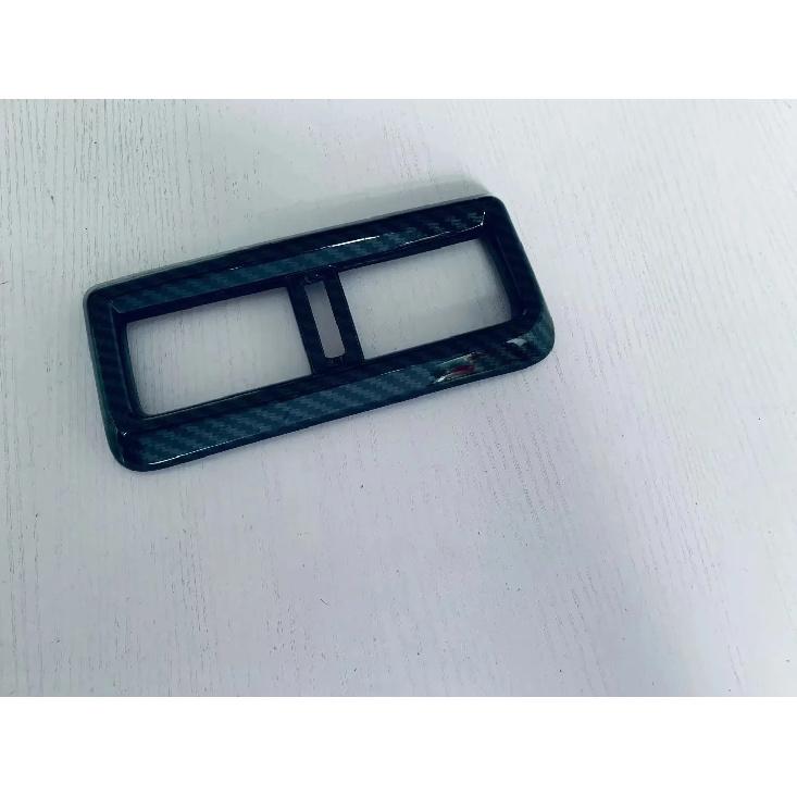 For Mazda CX-50 CX50   2024 Rear AC Outlet Frame Sticker Front Dashboard Air Vent Trims Cover Trims ABS Car Accessories