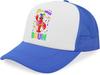 Mardi Gras Lobster Bruh Trucker Hat Polyester Casual Adjustable Summer Baseball Cap for Adults