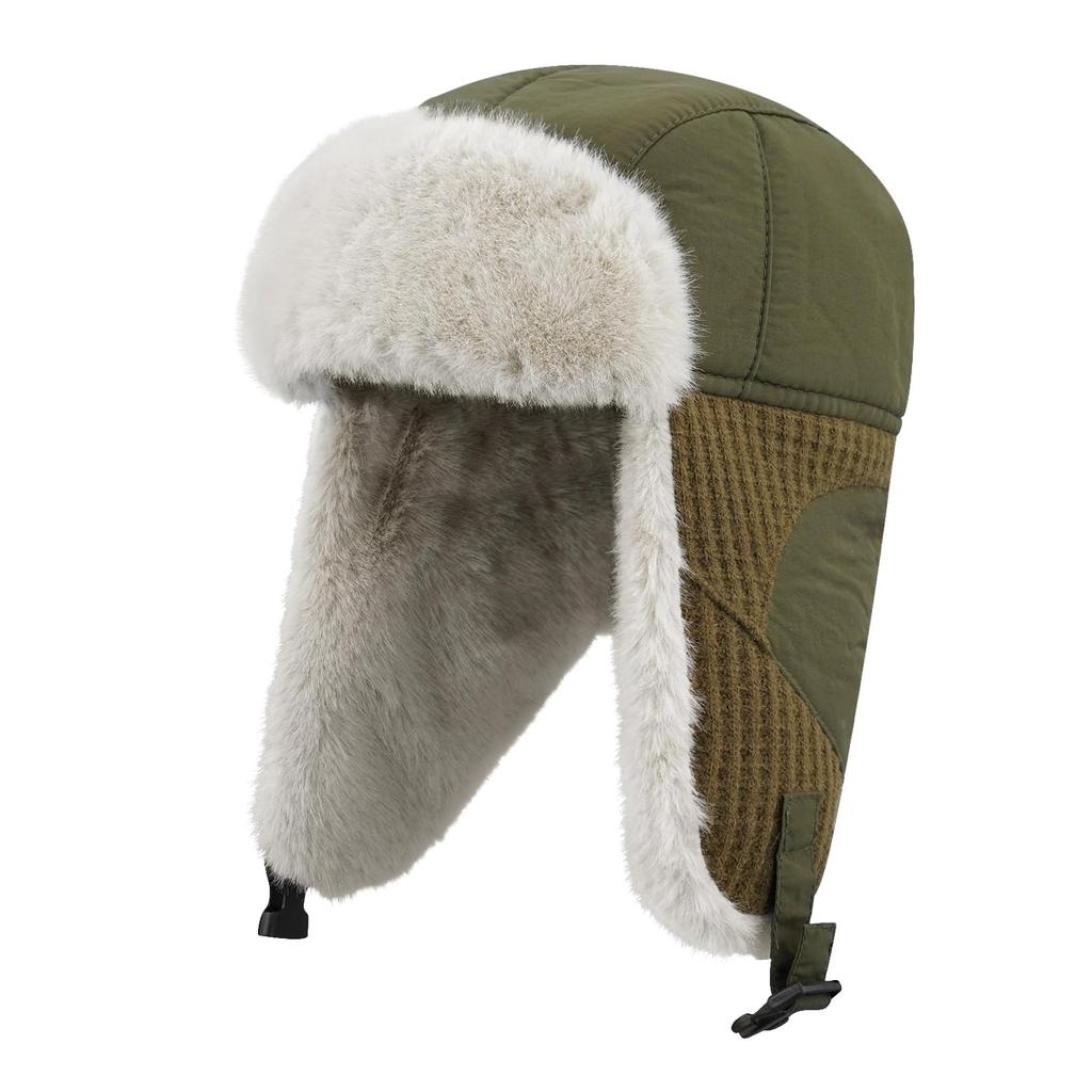 Croogo and Pilot Flight Cap with Perfect for Fall and and Outdoor Activities Men's Women's Earflaps, Foldable, Comfortable, Lightweight, Warm, Winter,