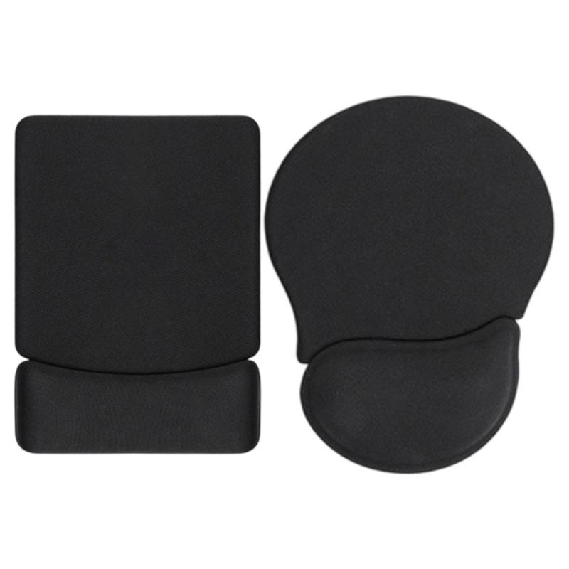 Flexible Split Design Silicone Wrist Rest Mousepad Skid Comfort Computer Accessory