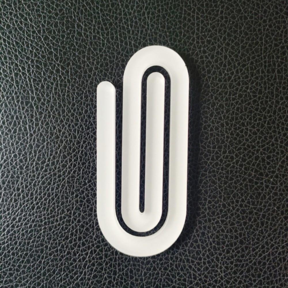 9pcs Creative Heat Transfer Bookmark Acrylic DIY Pattern Paper Clip  School Office Stationery