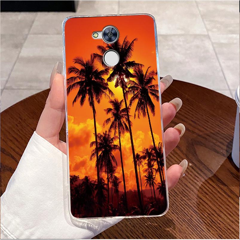 For Huawei Honor 6C Case Clear Luxury Cute Love Rabbit Funny Pattern TPU Soft Silicone Casing Cover For Honor 6C Pro Phone Cases