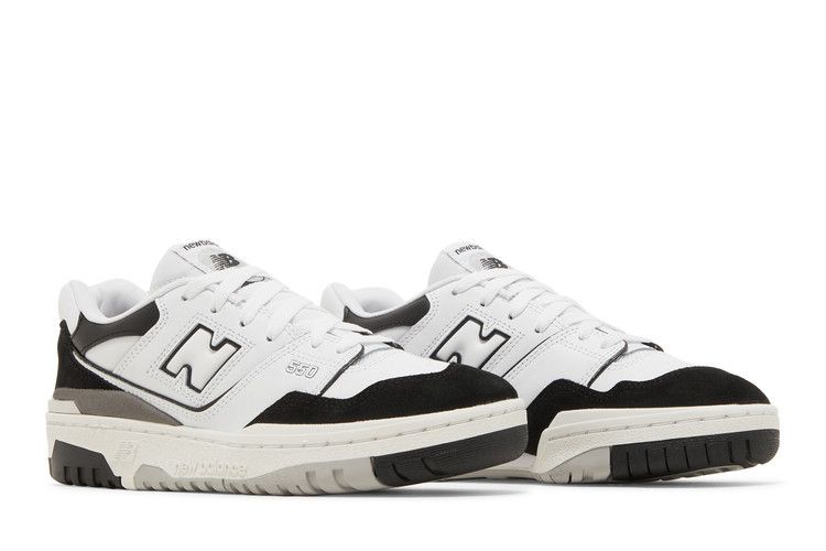 Kids' Sneakers New Balance 550 Big Kid 'White Black Rain Cloud'