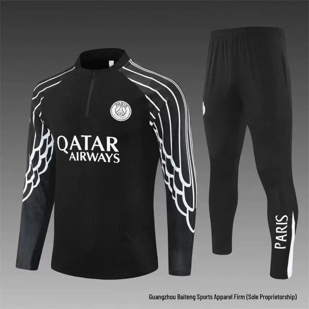 New Real Madrid Vs. Barcelona Adult Match Jersey and Training Suit Set 2526