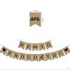 1PC Graduation Party Congrats Linen Banner Sign