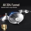 WeiJieXing 304 Stainless Steel Kitchen Funnel