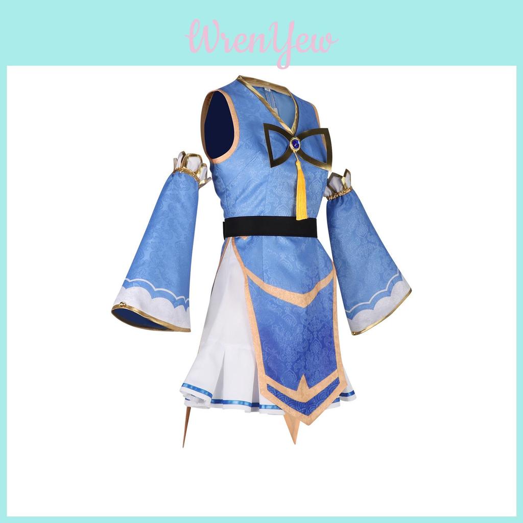 Mini World Cosplay Costume For Anime Role Playing With Polyester Fabric For Game Events